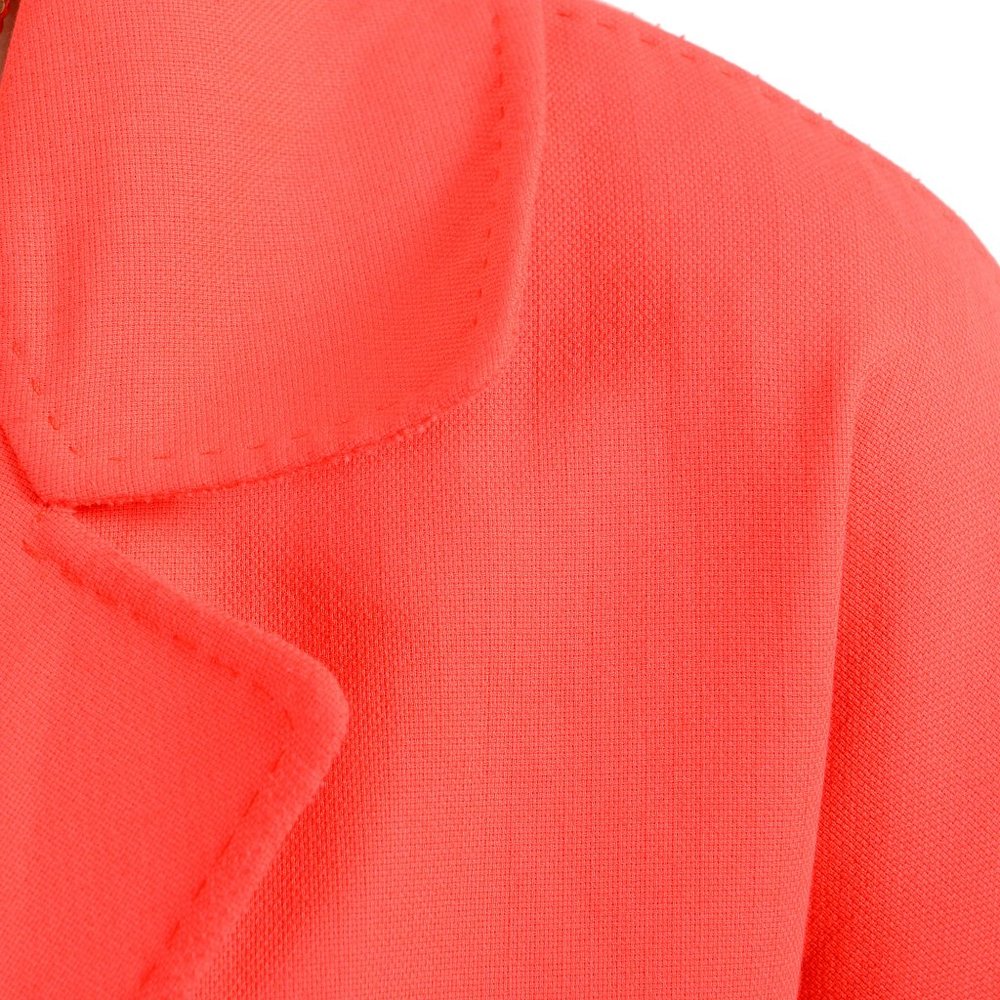 Dsquared2 Women's Bright Red Trench Basic Coat Us… - image 5